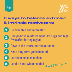 6 ways to balance extrinsic and intrinsic motivators