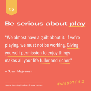 Get serious about play with Prepared Parents