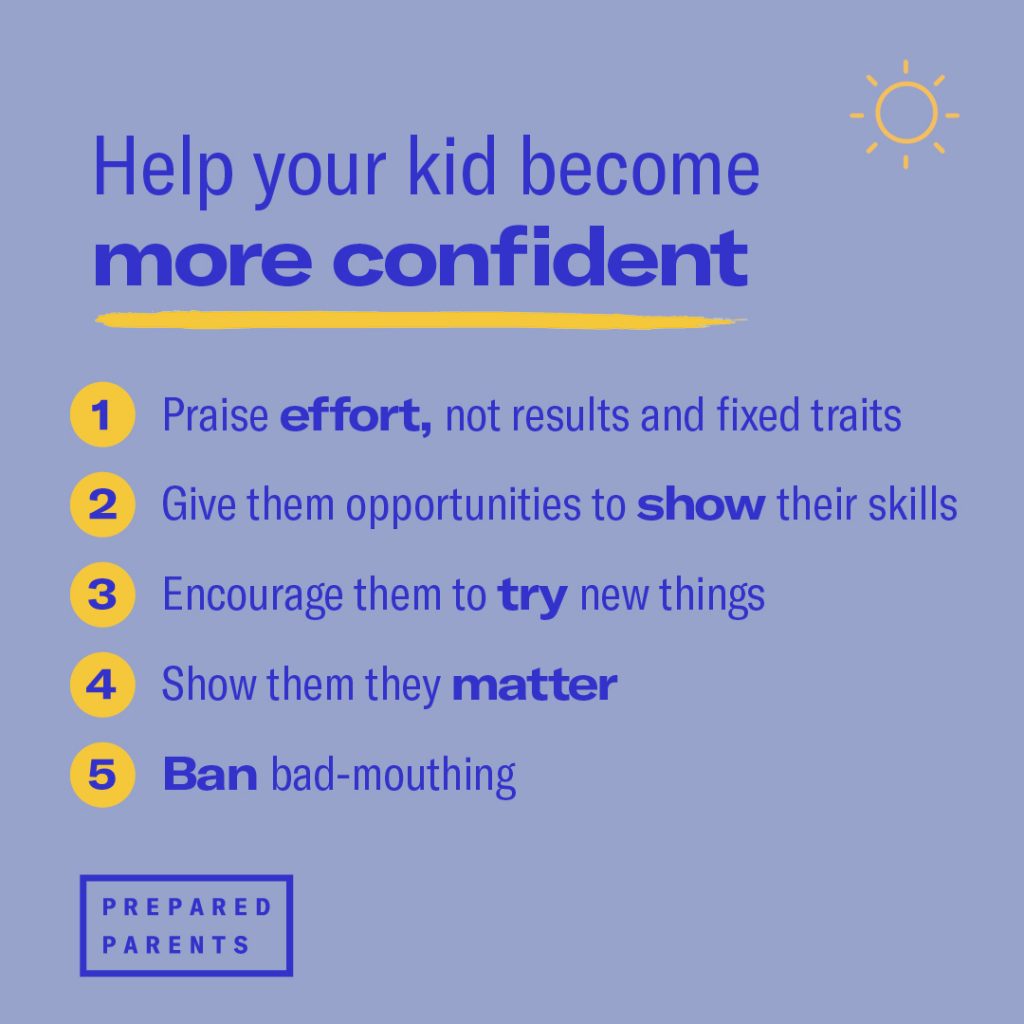 Help your kid become more confident