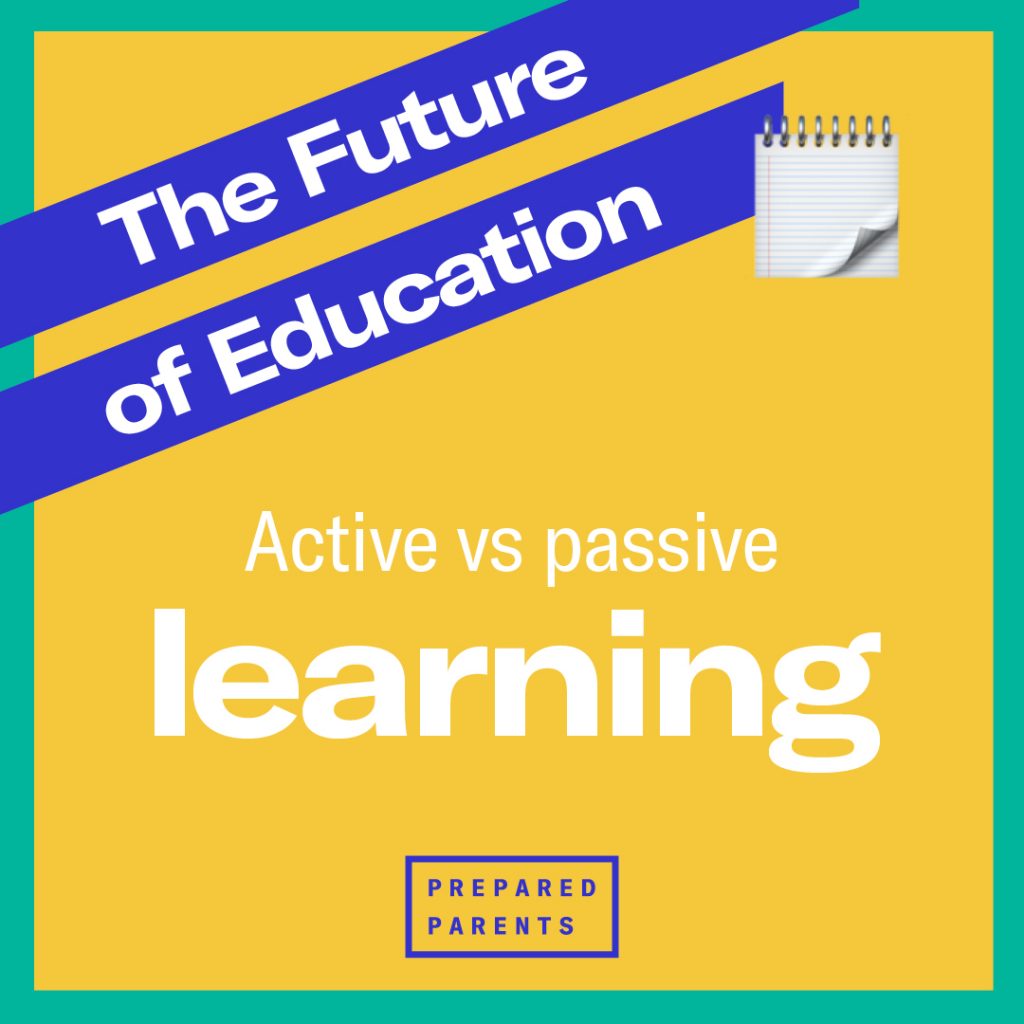 Aprendizaje activo vs pasivo